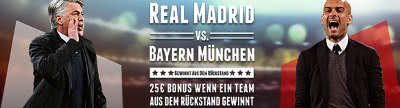 Fussball Bonus zur Champions League bis 25 Euro von Betvictor.com