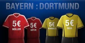 Mybet Bonus bei Bayern - Dortmund