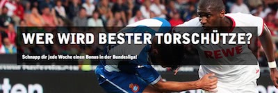 Betsafe Bester Torschütze Bundesliga Banner