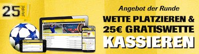 Interwetten Mobile Gratiswette 25 Euro