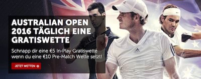 Betsafe Freebet Angebot Australian Open
