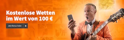 Betsson 100 Euro Gratiswetten Bonus für Neukunden