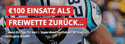 Intertops Freiwetten Bonus zur Super Bowl 50