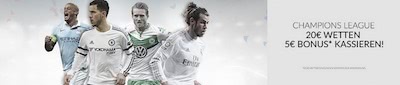 BetVictor Bonusguthaben Champions League
