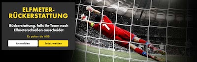 Bet365 EM Aktion Elfmeterschießen