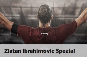 Betway Cashback Angebot wenn Ibrahimovic trifft