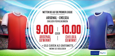 Ladbrokes Preisboost Arsenal Chelsea