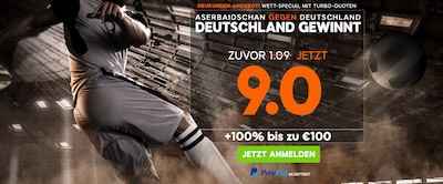 888sport Quoten Aktion Aserbaidschan vs Deutschland