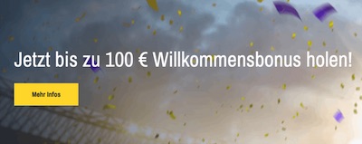 100€ Neukundenbonus bei Admiralbet