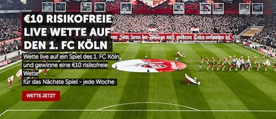Betsafe Wette ohne Risiko auf Köln Spiele