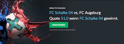 FC Schalke gegen Augsburg Quotenboost bei Betvictor