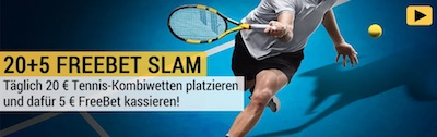 Bwin Freebet Promotion zu den Australian Open 2018