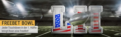 Bwin Super Bowl Touchdown Freebet Promo