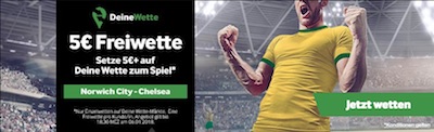 Norwich City - FC Chelsea Promo bei Betway