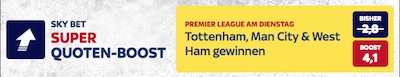 Skybet Quotenboost zur Premier League Spieltag 22