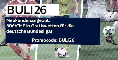 William Hill Aktion zum 26. Spieltag