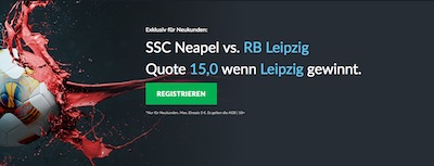 SSC Neapel gegen RB Leipzig Quotenboost bei Betvictor
