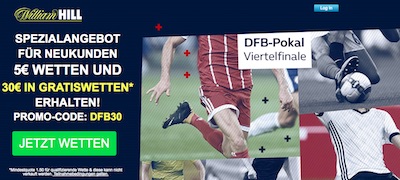 William Hill Promotion zum DFB Pokal 2018