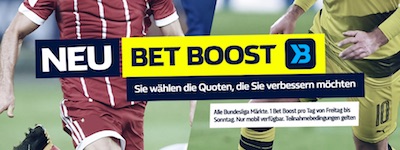 William Hill Quotenboost Bundesliga