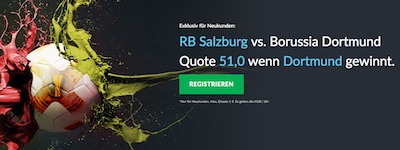 EL Boost bei BetVictor zu Salzburg-BVB