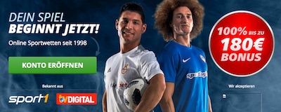 Sportingbet Bonus für Neukunden