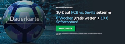 Betvictor Dauerkarte zu Bayern gegen Sevilla