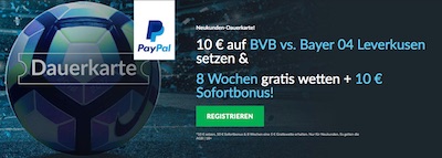 Betvictor Dauerkarte zu BVB gegen Bayer Leverkusen
