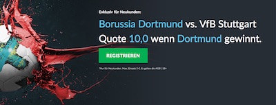 BVB gegen VfB Quotenboost bei Betvictor