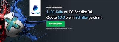 1. FC Köln gegen Schalke 04 Quotenboost bei Betivctor