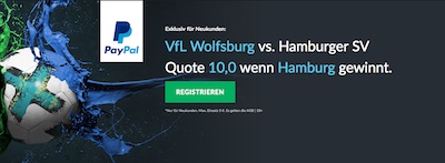 Wolfsburg gegen HSV Quotenboost bei Betvictor