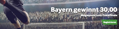 Superquote zum DFB-Pokal Finale bei Betway