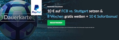 DIe BetVictor Dauerkarte zu Bayern-VfB