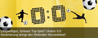 Österreich-Deutschland 0:0 Versicherung von Interwetten