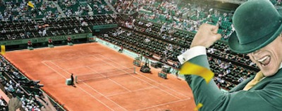 Sandplatz Tennisstadion und MrGreen