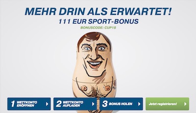 Bet-at-home Bonus zur Fußball WM
