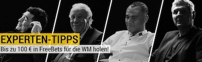 Bwin Freebets zur WM 2018 gewinnen