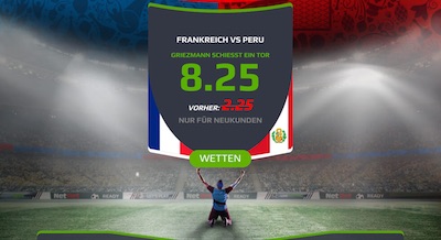 Griezmann Torschuetzen Quotenboost bei NetBet