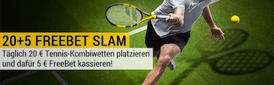 Freebet Aktion von Bwin zu Wimbledon 2018