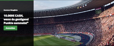 Betway Sommer Rangliste