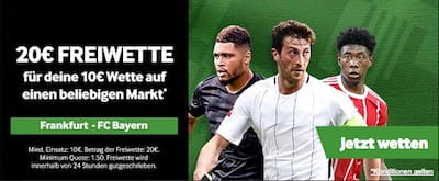 Freebet Aktion von Betway zum Supercup
