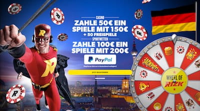 Rizk Bonus für Neukunden