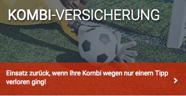 Die Kombiwetten Versicherung bei Betano