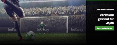 Betway Quotenboost auf BVB besiegt Brügge