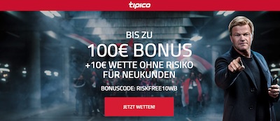 Tipico Bonus für Neukunden