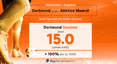 888sport Champions League BVB Quoten