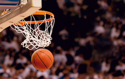 Punkt beim Basketball