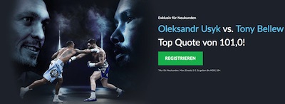 BetVictor: Top Quote zum Kampf Usyk vs. Bellew