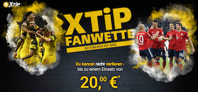 BVB Bayern Fanwette xtip