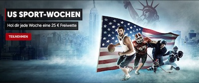 Betsafe US Sport Freiwette Promotion