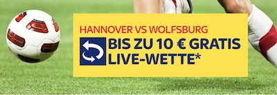 Hannover 96 gegen Wolfsburg Promotion bei Skybet 